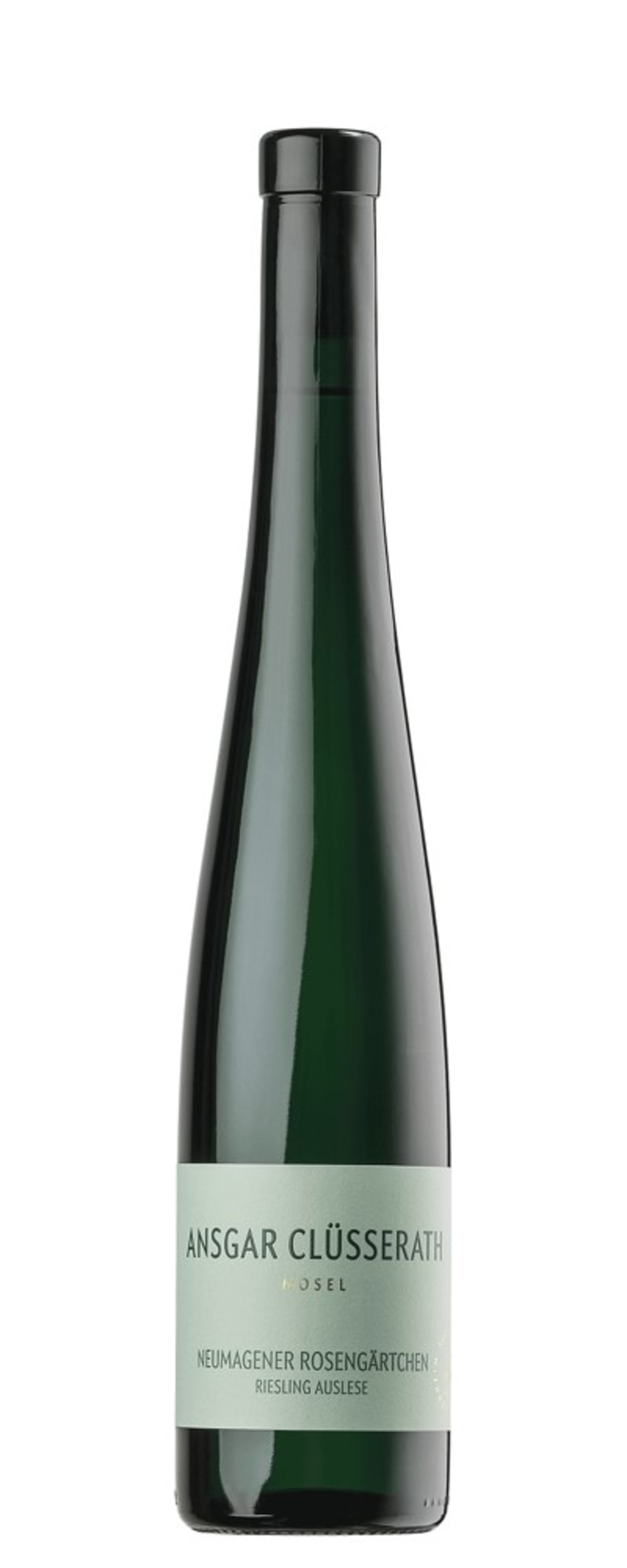 Weinflasche von Ansgar Clüsserath, Neumagener Rosengärtchen Riesling Auslese