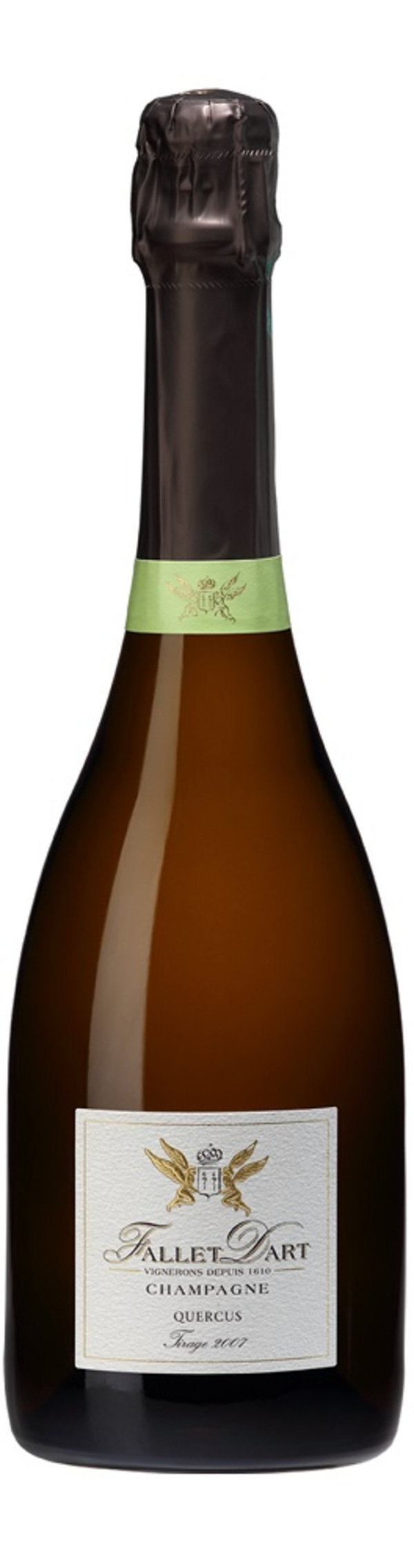 Champagner Quercus Blanc Brut Fallet-Dart