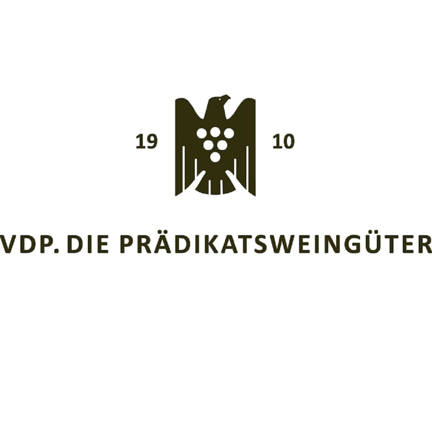 Logo mit Adler, Trauben und der Aufschrift VDP. DIE PRÄDIKATSWEINGÜTER