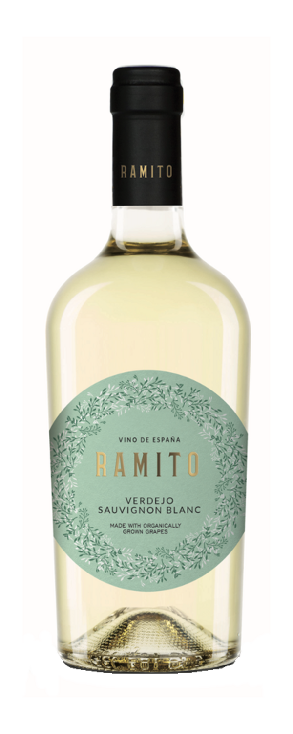 Flasche Ramito Verdejo Sauvignon Blanc Wein mit Etikett