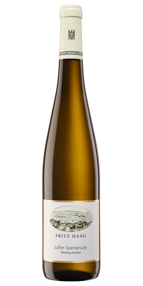 Flasche Riesling Auslese Juffer-Sonnenuhr von Fritz Haag