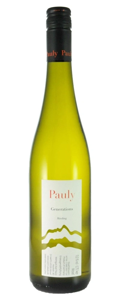 Weinflasche Pauly Riesling, Generations, 10% vol, Mosel, Weingut Avel Pauly