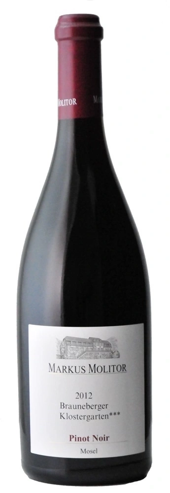 Weinmarke Markus Molitor, Pinot Noir, Mosel, 2012, Brauneberger Klostergarten