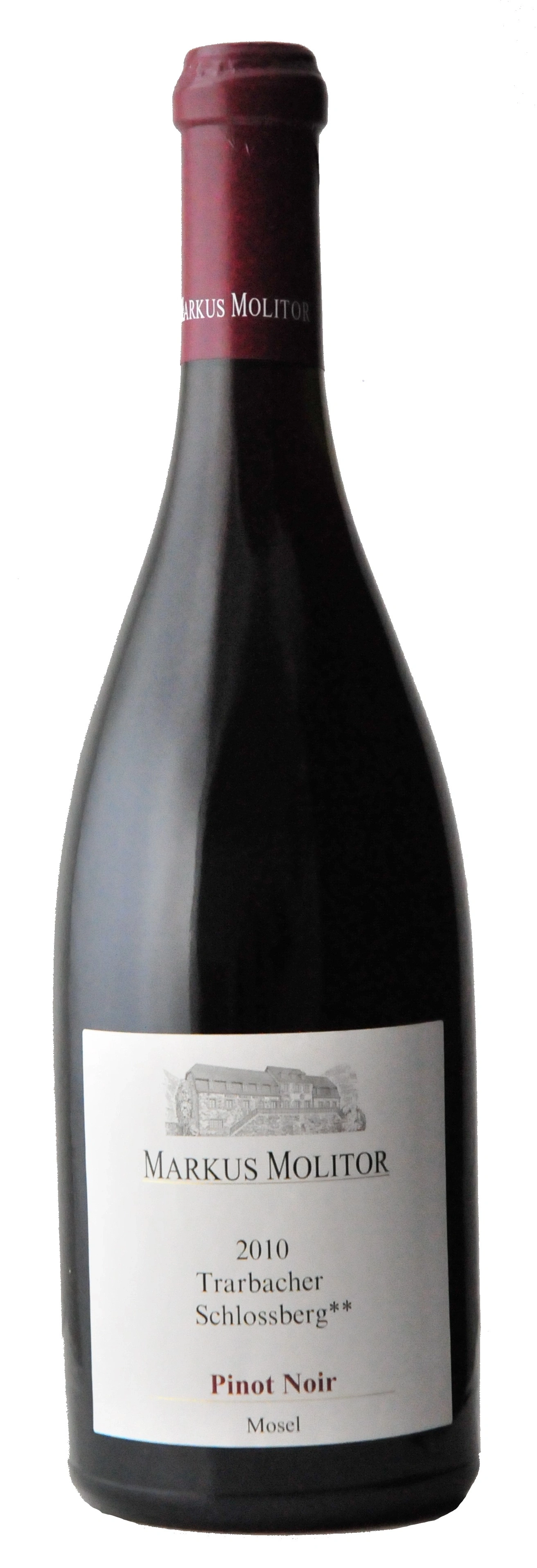 Weinflasche von Markus Molitor, Pinot Noir, 2010, Mosel, Trarbach