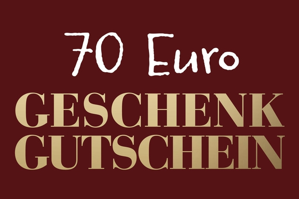 Geschenkgutschein 70 EURO Gutschein