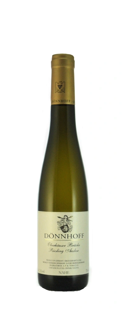 Dönnhoff Oberhäuser Brücke Riesling Auslese Wein, Nahe, 375ml Flasche, Produkt aus Deutschland