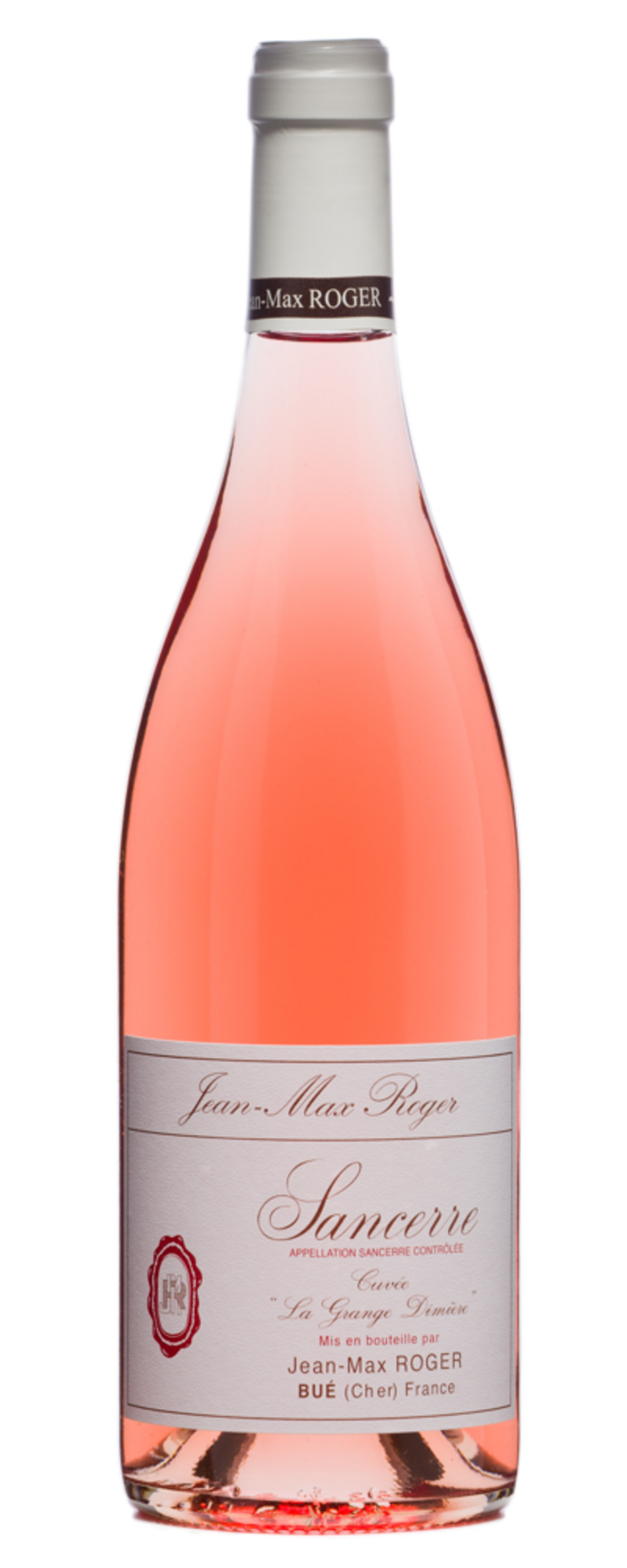 Wein, Sancerre, Jean-Max Roger, Cuvée, La Grange Dimière, Roséwein, Frankreich, BUÉ, Flasche, Etikett