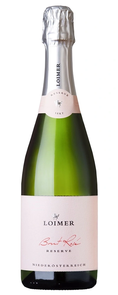 Loimer Brut Rosé Reserve Sekt, Flasche, Wein, Niederösterreich, Champagner