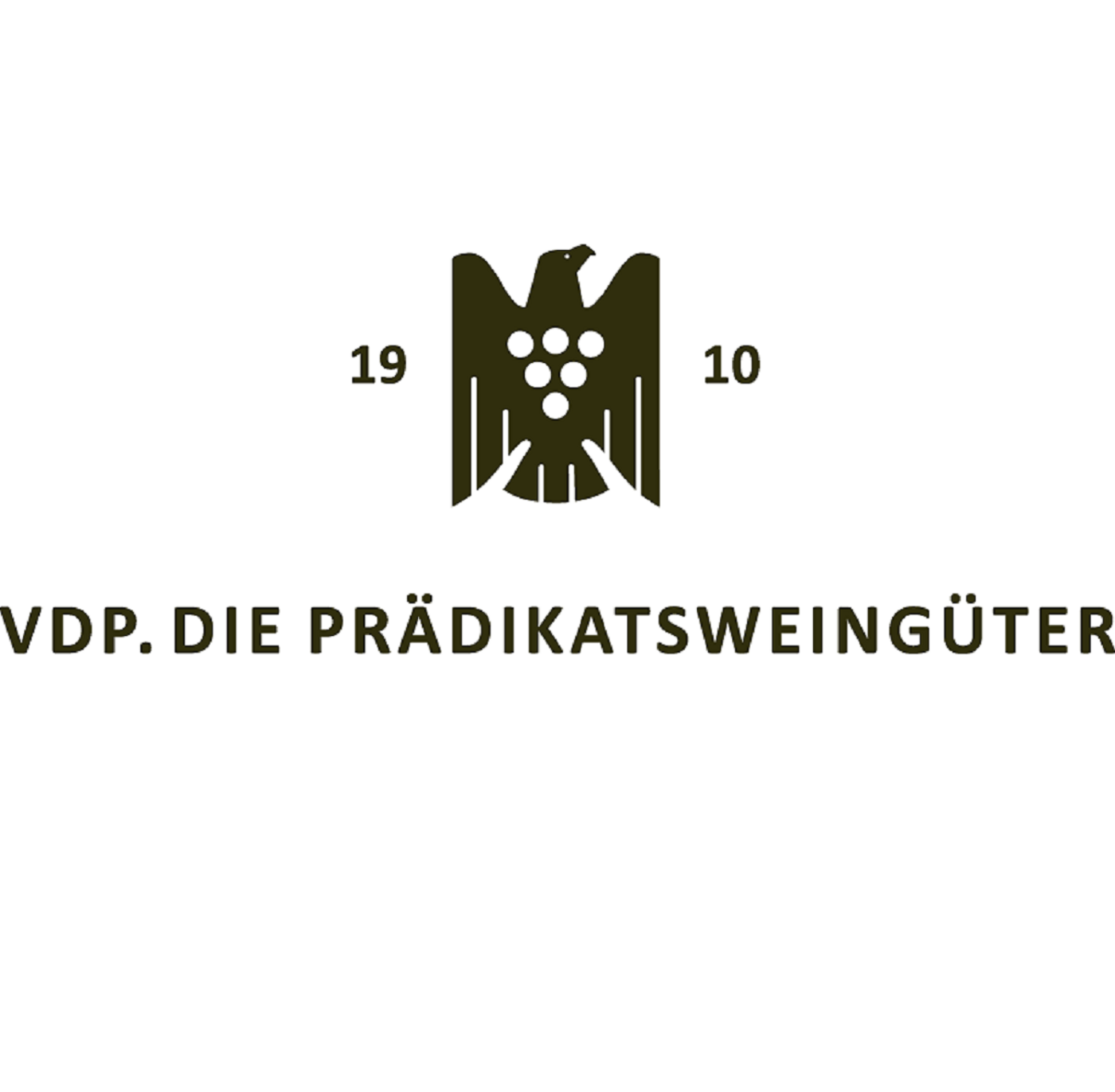 Logo mit Adler, Trauben und Schriftzug VDP. DIE PRÄDIKATSWEINGÜTER