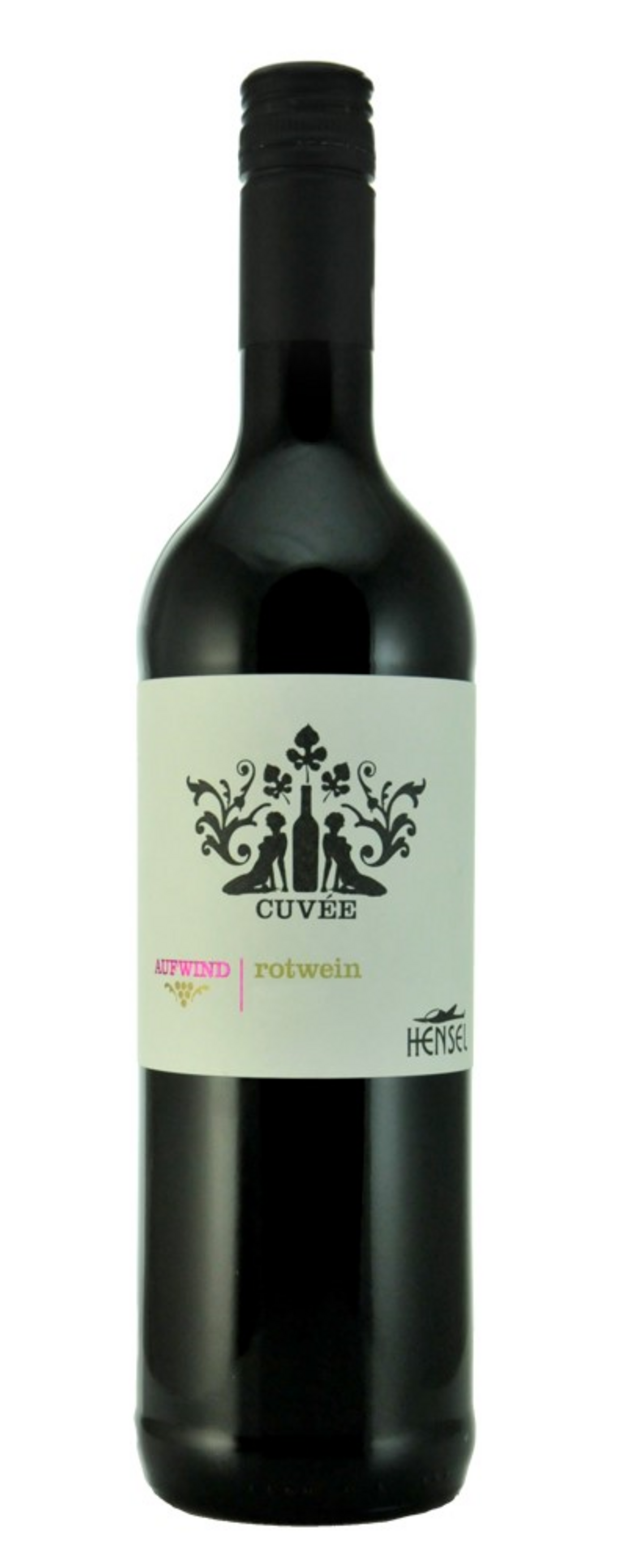 Wein Cuvée Rotwein Aufwind Hensel Flasche