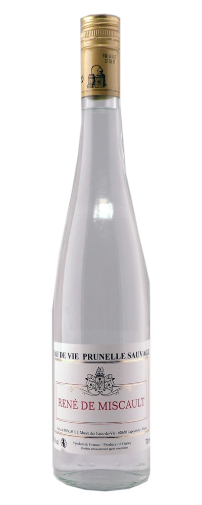 Eau de Vie Prunelle Sauvage Wilde Schlehe Miscault