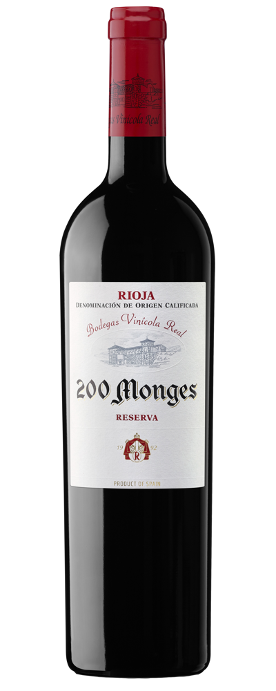200 Monges Tinto Reserva 2012 Vinícola Real