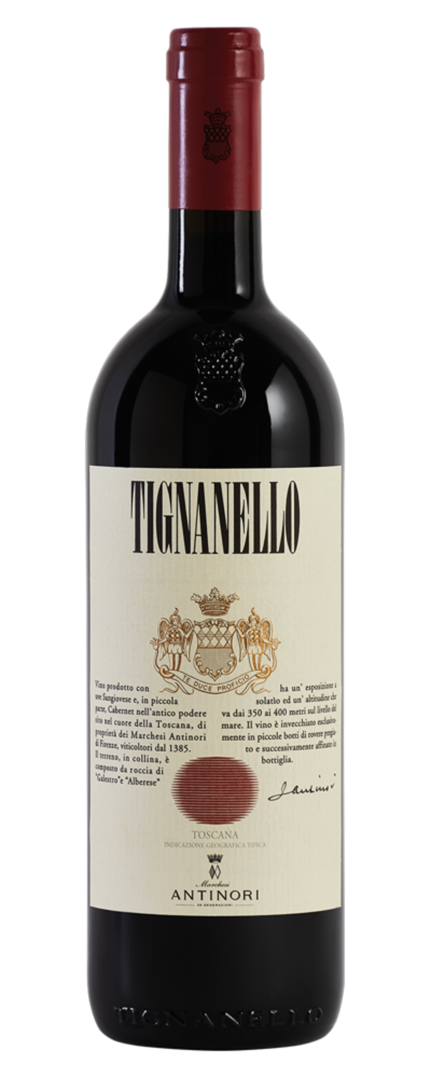 Tignanello-Wein, rot, Flasche, Toscana, Antinori, Weinprobe, italienischer Wein, Sangiovese, Cabernet